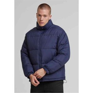 Urban Classics - Basic Gewatteerd Jack - Donkerblauw
