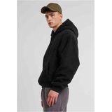 Urban Classics - Oversized Teddy Hoodie/trui - Zwart