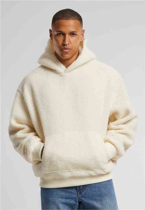 Urban Classics - Oversized Teddy Hoodie/trui - Beige