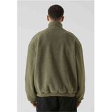 Urban Classics - Oversized Teddybroek - Palegreen - Sherpa-Stof