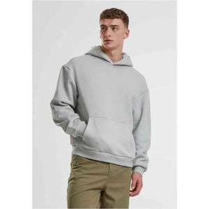 Urban Classics - Fluffy Hoodie/trui - S - Grijs
