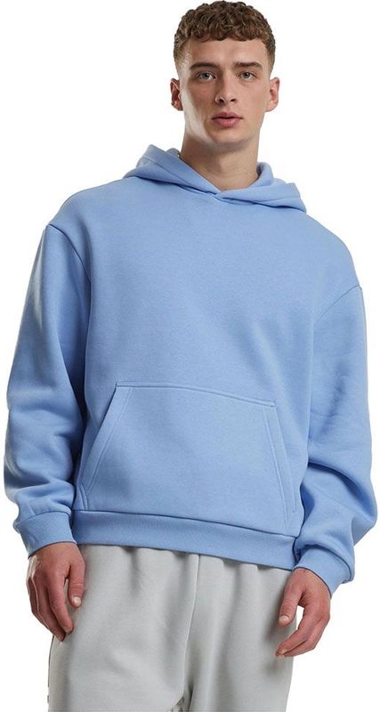 Urban Classics - Fluffy Hoody - Hoodie - Powderblue - 70% Katoen, 30% Polyester, Oversized Fit