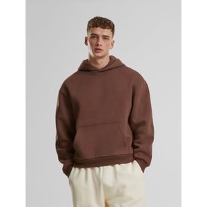 Urban Classics Tb6750-fluffy hoody trainingspak voor dames (1 stuk), Chocolade bruin