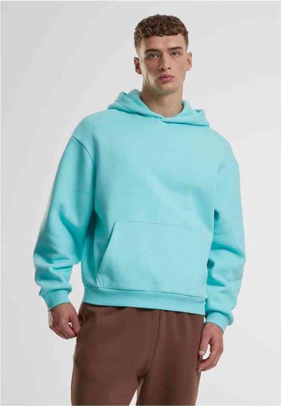 Urban Classics - Fluffy Hoodie/trui - Blauw