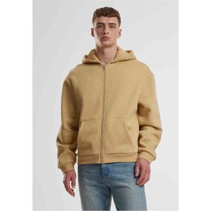 Urban Classics - Fluffy Vest met capuchon - Beige