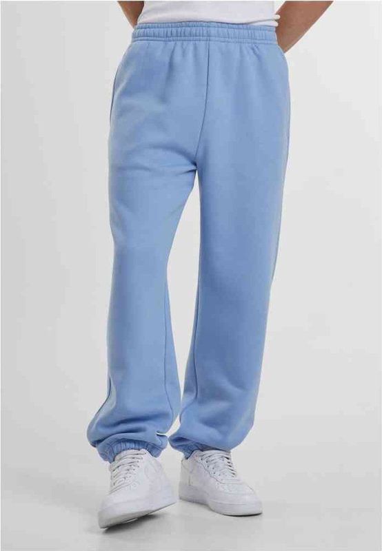 Urban Classics - Fluffy Heren joggingbroek - Blauw