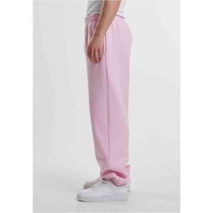 Urban Classics - Fluffy Sweatpants - Sportbroek - Softpink - Losse Pasvorm