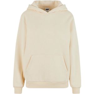 Urban Classics - Fluffy Hoodie/trui - Creme