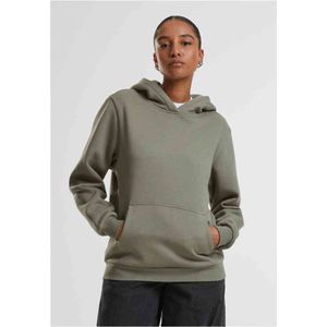 Urban Classics - Fluffy Hoodie/trui - Olijfgroen