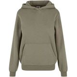 Urban Classics - Fluffy Hoodie/trui - Olijfgroen