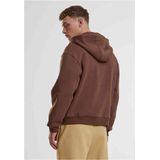 Urban Classics - Tb7284 - Trainingspak - Chocolade bruin - Fluffy Zip Hoody