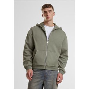 Urban Classics - Fluffy Full Zip Sweatshirt - Heren - Met Capuchon