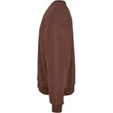 Urban Classics - Fluffy Crewneck - Herensweater - Chocolatebrown - Oversized Fit