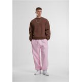 Urban Classics - Fluffy Crewneck - Herensweater - Chocolatebrown - Oversized Fit