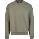 Urban Classics - Fluffy Crewneck - Herensweater - Paleolive - Oversized Fit