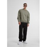 Urban Classics - Fluffy Crewneck - Herensweater - Paleolive - Oversized Fit