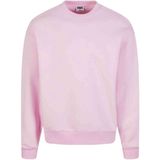 Urban Classics - Fluffy Crewneck - Herensweater - Softpink - Oversized Fit