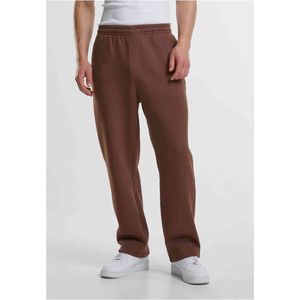 Broek - Effen - Sweatstof - Licht Gevoerd - Elastische Taille/Zoom - Loosefit