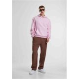 Broek - Effen - Sweatstof - Licht Gevoerd - Elastische Taille/Zoom - Loosefit