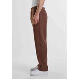 Broek - Effen - Sweatstof - Licht Gevoerd - Elastische Taille/Zoom - Loosefit