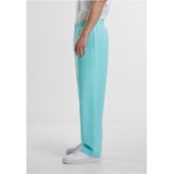 Urban Classics - Fluffy - Trainingsbroek - Powderblue - Losse Pasvorm