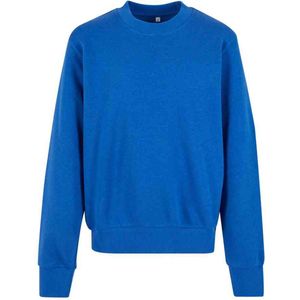 Urban Classics - Light Terry Crew Sweater/trui kinderen - Kids / - Blauw