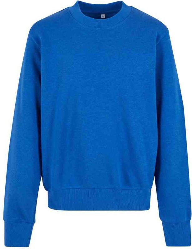 Urban Classics - Light Terry Crew Sweater/trui kinderen - Kids / - Blauw