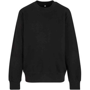 Urban Classics - Light Terry Crew Sweater/trui kinderen - Kids / - Zwart