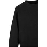 Urban Classics - Oversized Light Terry Crewneck Sweater/trui kinderen - Kids / - Zwart