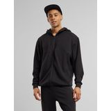 Urban Classics - Sweatvest - Zwart - Capuchon - Normale Pasvorm