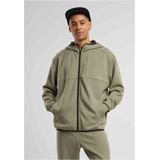 Urban Classics - Scuba Zip Pocket Vest met capuchon - Groen