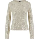 Urban Classics - Dames Shirt - Gebroken Wit - Lange Mouwen