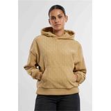 Urban Classics - Tb7120 - Hoodie - Beige - 100% Polyester, Oversized Pasvorm