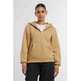 Urban Classics - Bonded Sherpa Vest met capuchon - Beige