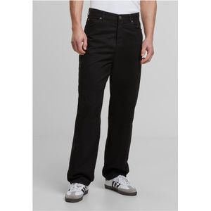 Urban Classics - Jean - Zwart - Katoen - Coupe Ample