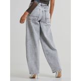 Baggy Jeans - Blauw - Katoen - Losse Pasvorm