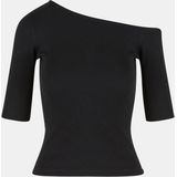 Urban Classics - Organic Asymmetric - Dames T-shirt - 2 Stuks