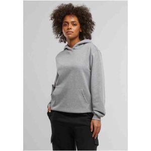 Urban Classics - Sweat-shirt - Grijs - Met Capuchon en Kangoeroezak