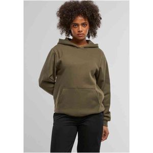 Urban Classics - Loose Brushed - Dames Hoodie - Zwart