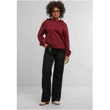 Urban Classics - Organic Loose Brushed Fleece Hoodie - Bordeaux Rood