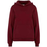Urban Classics - Organic Loose Brushed Fleece Hoodie - Bordeaux Rood