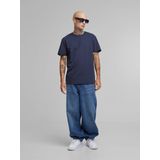 Sorona - Regular Tee - T-shirt - Navy - Sorona-vezel