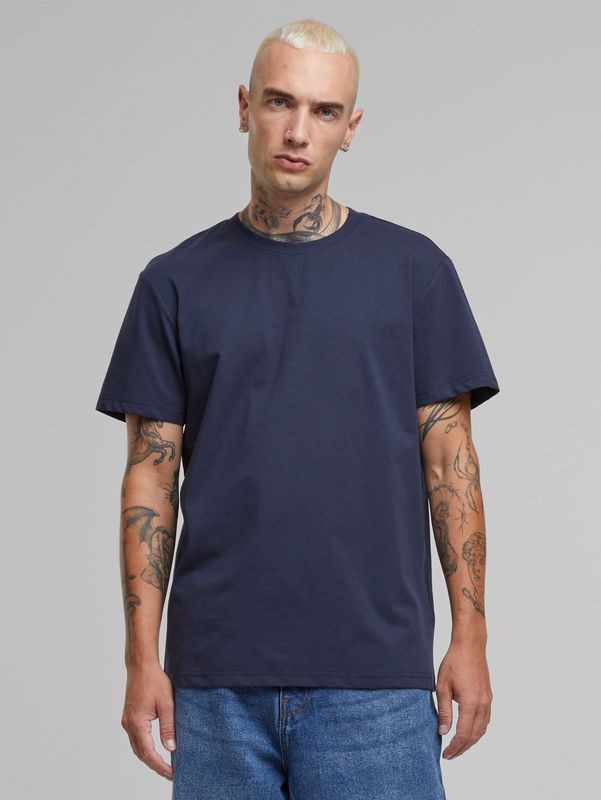 Sorona - Regular Tee - T-shirt - Navy - Sorona-vezel