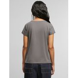 Urban Classics - Sorona Regular - Dames T-shirt - Grijs