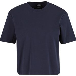 Urban Classics T-shirt voor dames, Donkerblauw, XS