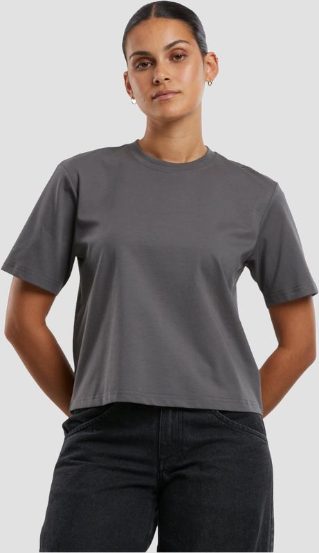 Urban Classics - Sorona Loose Fit - T-shirt - Grijs - Dames