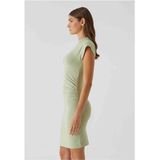 Urban Classics - Jurk - Pastelgroen - Jersey - Korte Lengte - Aansluitende Pasvorm