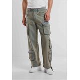 Urban Classics - Multi Pocket - Cargo Spijkerbroek - Acid-Washed - Zacht, Duurzaam Katoen