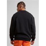 Starter - Black Label - Sweatshirt - Zwart - Ronde Hals, Klassieke Pasvorm