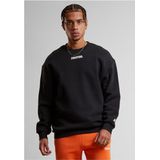 Starter - Black Label - Sweatshirt - Zwart - Ronde Hals, Klassieke Pasvorm
